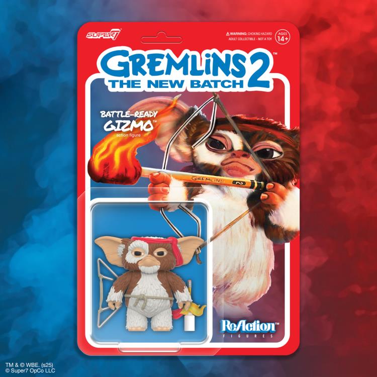 Gremlins 2: The New Batch ReAction Gizmo (Battle Ready) Action Figure Gallery Image 7