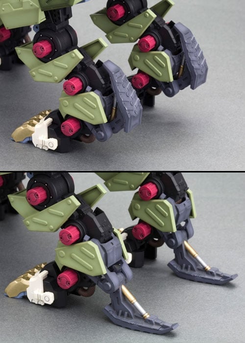 Zoids Highend Master Model RZ-041 Liger Zero Panzer (Marking Plus Ver.) 1/72 Scale Model Kit (Reissue) Gallery Image 13