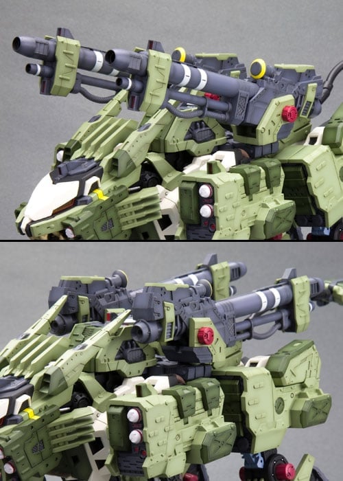 Zoids Highend Master Model RZ-041 Liger Zero Panzer (Marking Plus Ver.) 1/72 Scale Model Kit (Reissue) Gallery Image 12