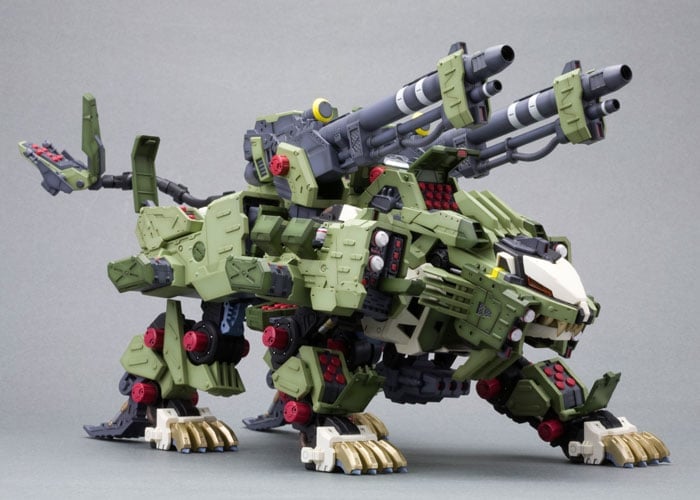 Zoids Highend Master Model RZ-041 Liger Zero Panzer (Marking Plus Ver.) 1/72 Scale Model Kit (Reissue) Gallery Image 4