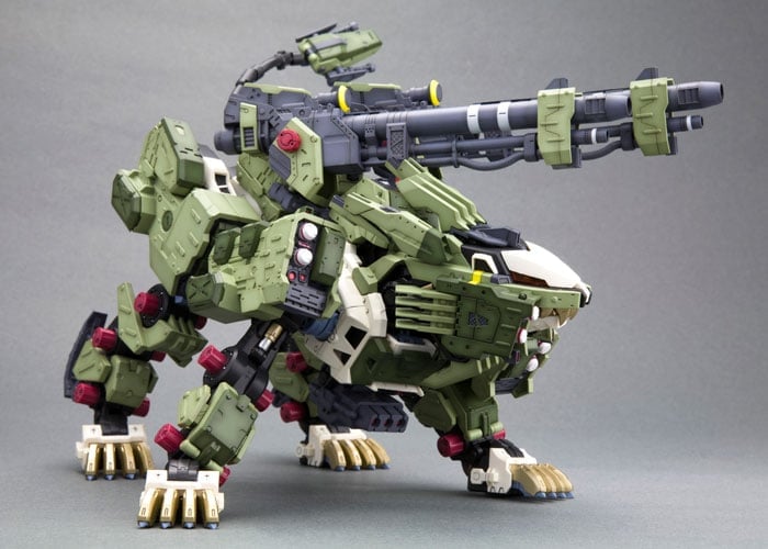 Zoids Highend Master Model RZ-041 Liger Zero Panzer (Marking Plus Ver.) 1/72 Scale Model Kit (Reissue) Gallery Image 9