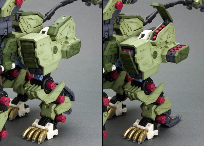 Zoids Highend Master Model RZ-041 Liger Zero Panzer (Marking Plus Ver.) 1/72 Scale Model Kit (Reissue) Gallery Image 20