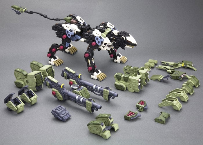 Zoids Highend Master Model RZ-041 Liger Zero Panzer (Marking Plus Ver.) 1/72 Scale Model Kit (Reissue) Gallery Image 21