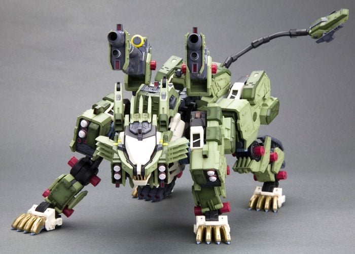 Zoids Highend Master Model RZ-041 Liger Zero Panzer (Marking Plus Ver.) 1/72 Scale Model Kit (Reissue) Gallery Image 10