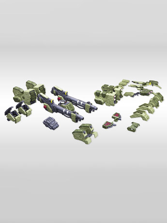 Zoids Highend Master Model Panzer Unit for Liger Zero (Marking
