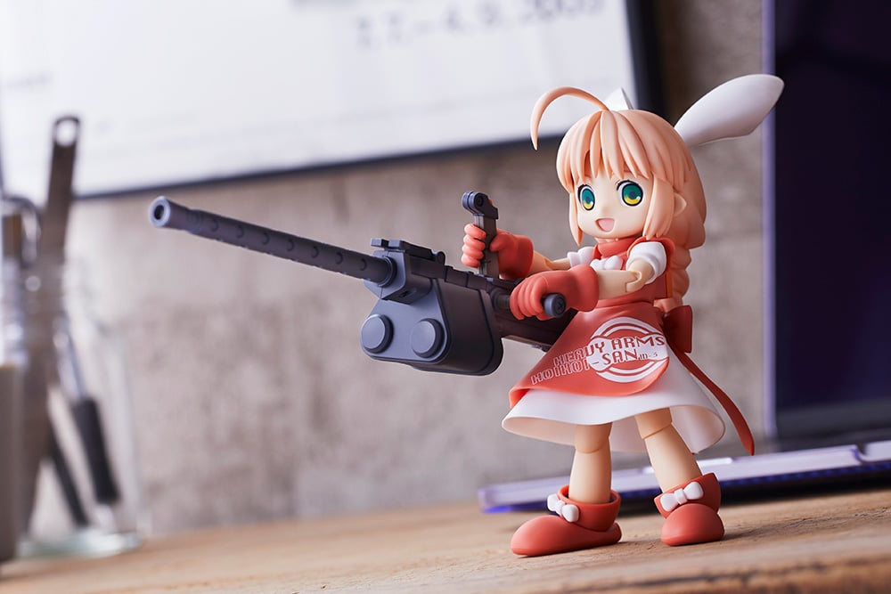 One-Shot Bug Killer!! Interceptor Doll HoiHoi-san Legacy HoiHoi-san (New Edition Heavy Arms Ver.) Model Kit Gallery Image 3