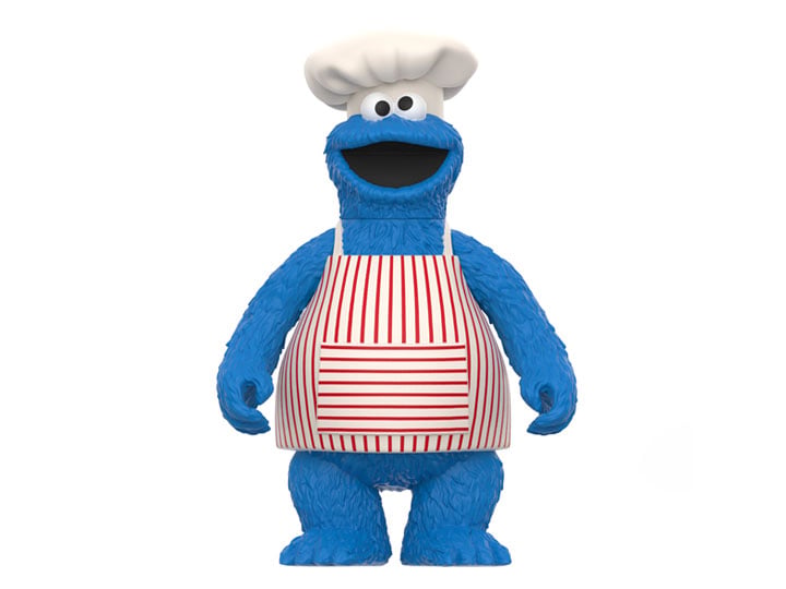 Sesame Street ReAction Chef Cookie Monster Action Figure