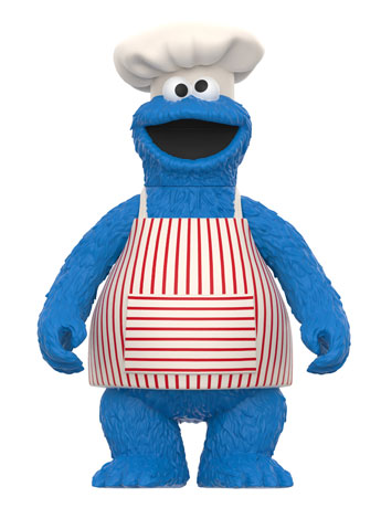Sesame Street ReAction Chef Cookie Monster Action Figure Gallery Image 2