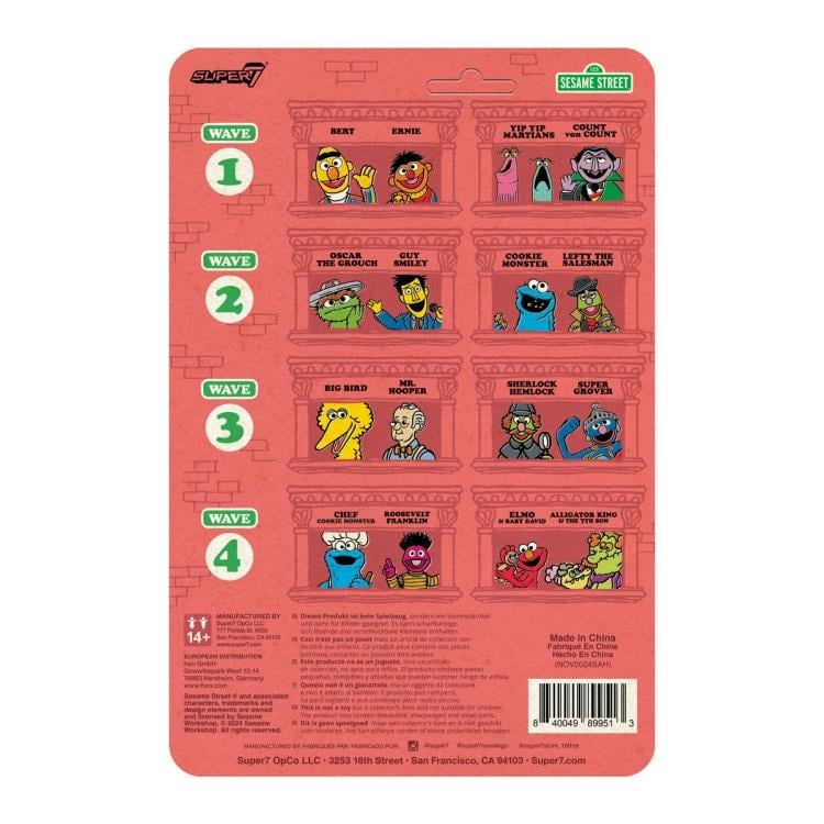 Sesame Street ReAction Chef Cookie Monster Action Figure Gallery Image 6