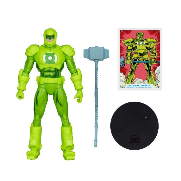 The Return of Superman DC Multiverse Hal Jordan (Armor Suit) Action Figure Gallery Image 10