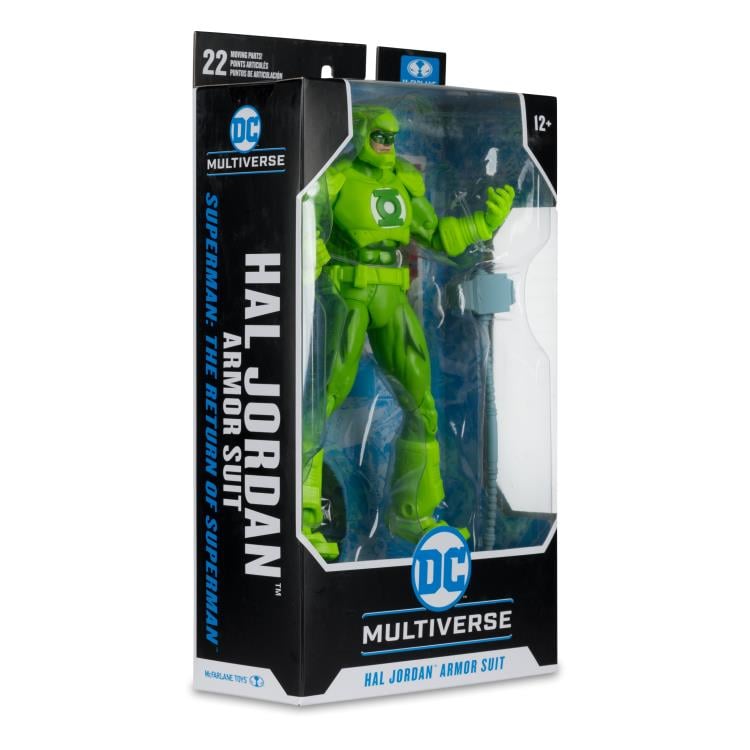 The Return of Superman DC Multiverse Hal Jordan (Armor Suit) Action Figure Gallery Image 13