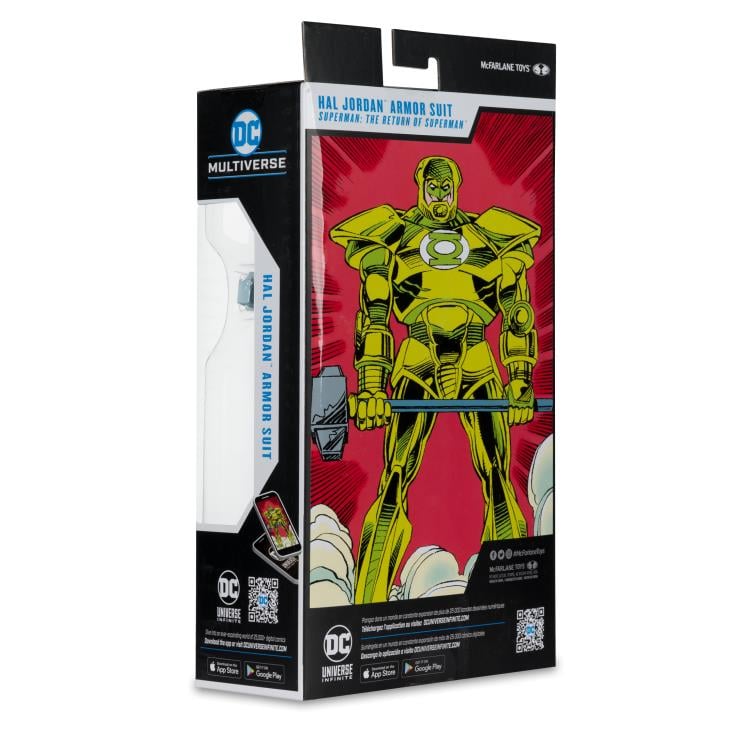 The Return of Superman DC Multiverse Hal Jordan (Armor Suit) Action Figure Gallery Image 14