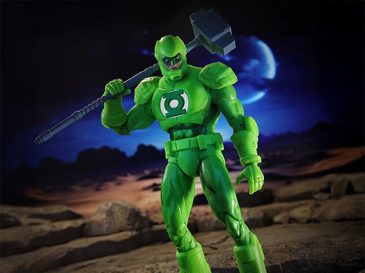 The Return of Superman DC Multiverse Hal Jordan (Armor Suit) Action Figure Gallery Image 1