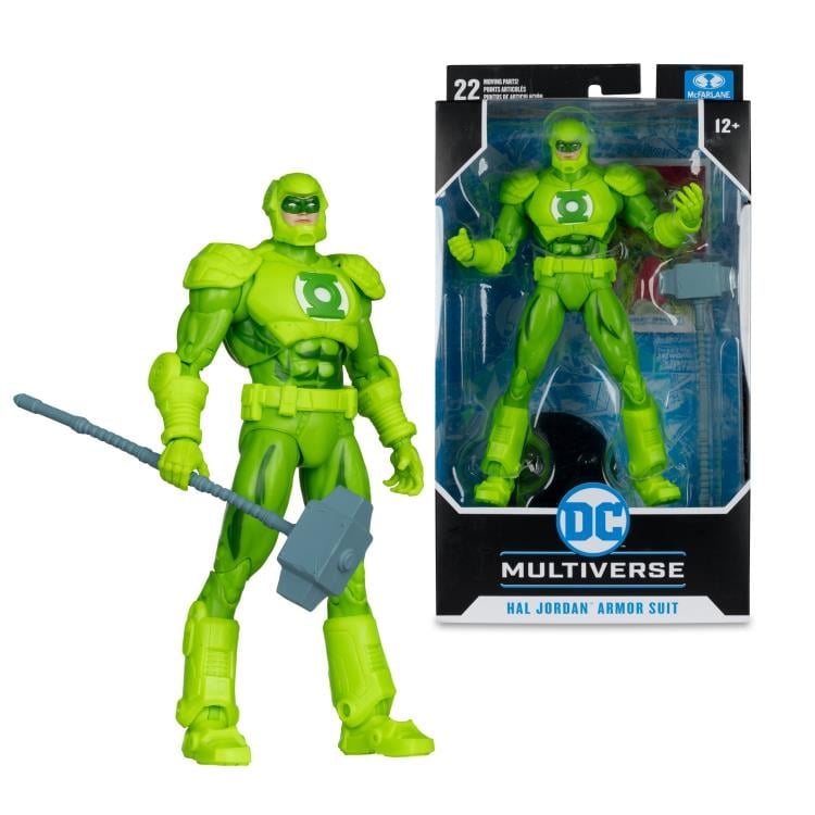 The Return of Superman DC Multiverse Hal Jordan (Armor Suit) Action Figure Gallery Image 11