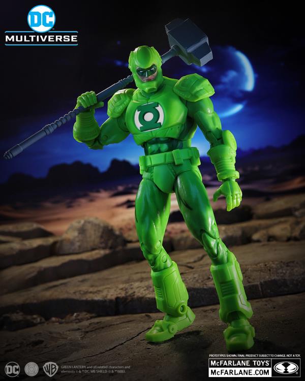 The Return of Superman DC Multiverse Hal Jordan (Armor Suit) Action Figure Gallery Image 3