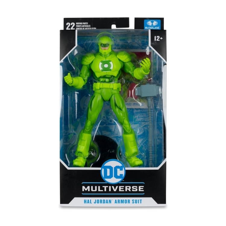 The Return of Superman DC Multiverse Hal Jordan (Armor Suit) Action Figure Gallery Image 12