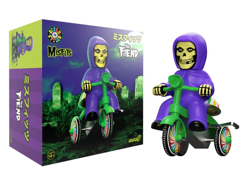 Misfits Super Cycles The Fiend (Purple with Green Trike) Gallery Image 7