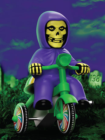 Misfits Super Cycles The Fiend (Purple with Green Trike) Gallery Image 2