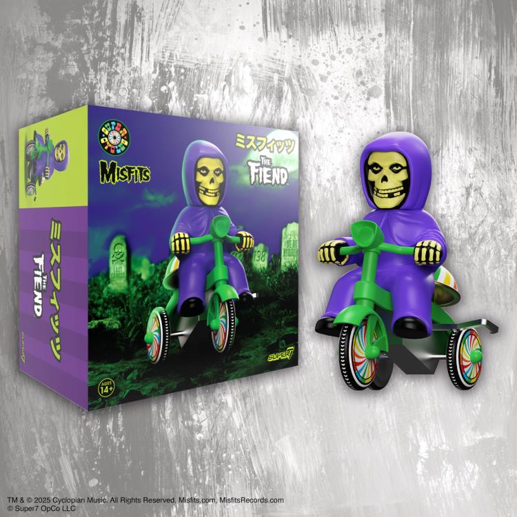 Misfits Super Cycles The Fiend (Purple with Green Trike) Gallery Image 10