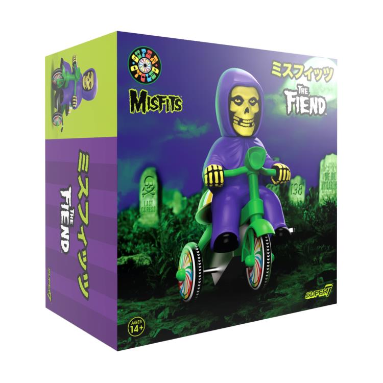 Misfits Super Cycles The Fiend (Purple with Green Trike) Gallery Image 8