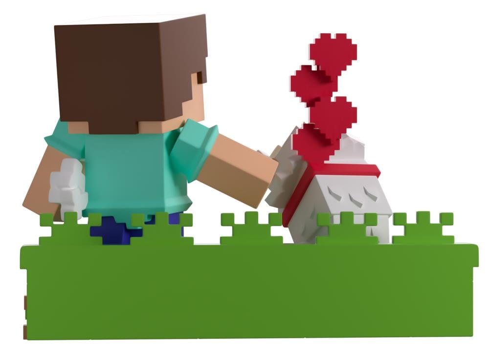 Minecraft Taming a Wolf Vinyl Figure Gallery Image 4