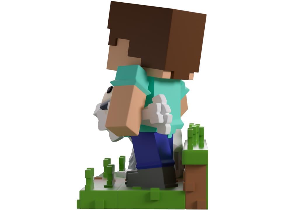 Minecraft Taming a Wolf Vinyl Figure Gallery Image 5