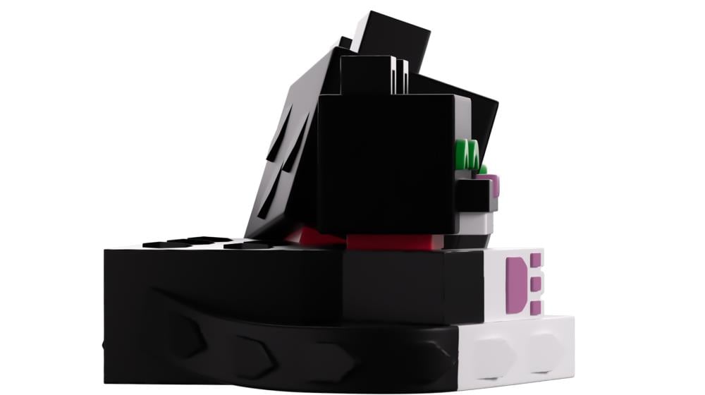 Minecraft Tuxedo Cat Vinyl Figure Gallery Image 5