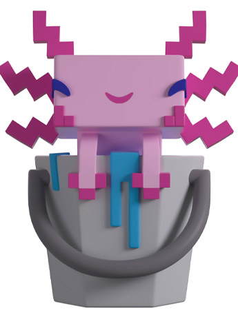 Minecraft Axolotl Vinyl Figure Gallery Image 2