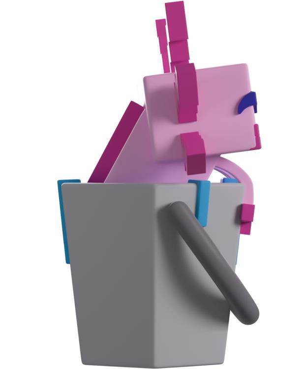 Minecraft Axolotl Vinyl Figure Gallery Image 3