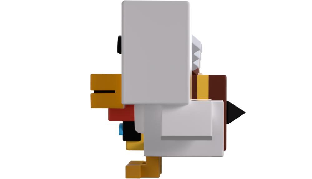 Minecraft Monitor Buddiez Bee and Chicken Vinyl Figure Set Gallery Image 5