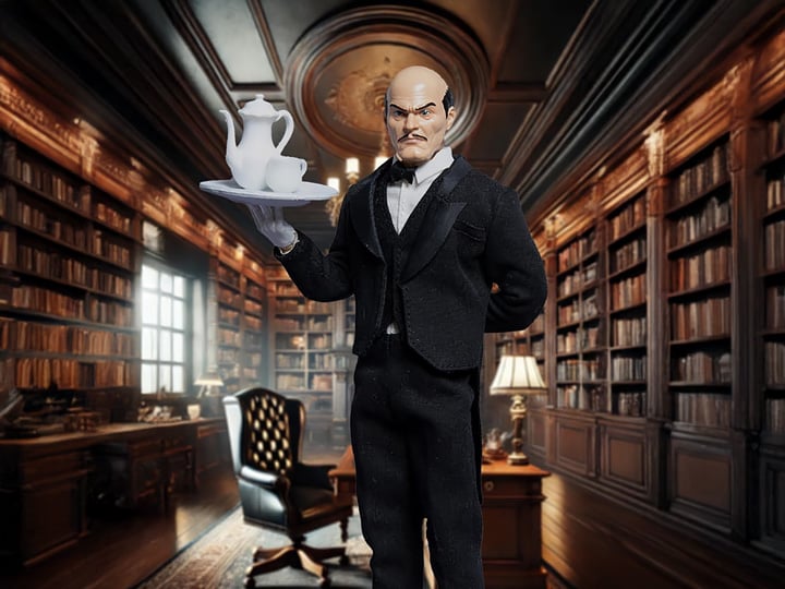 Private Butler 1/12 Scale Action Figure Gallery Image 1