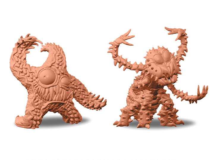 MONSTORS Lil' Buddy Figure Two-Pack Gallery Image 1