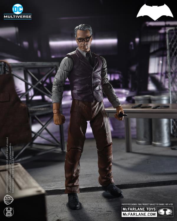 Batman v Superman: Dawn of Justice DC Multiverse Alfred Pennyworth Action Figure Gallery Image 3
