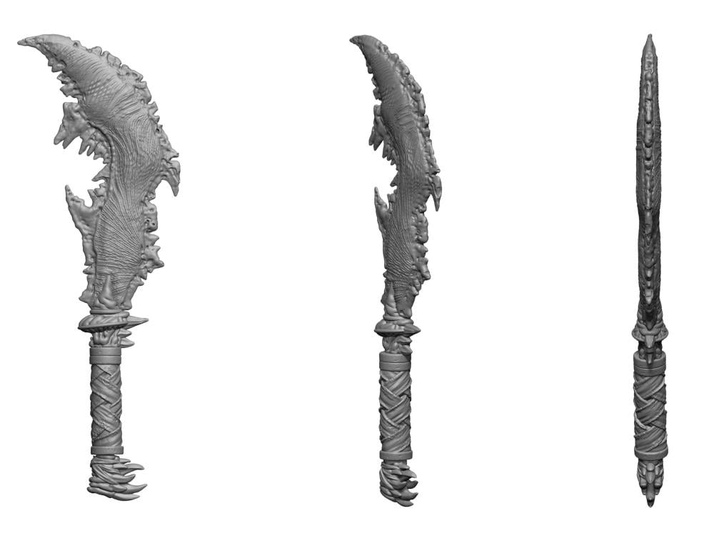 MONSTORS Weapons Pack #3 (Glow-in-the-dark) Accessory Pack Gallery Image 10