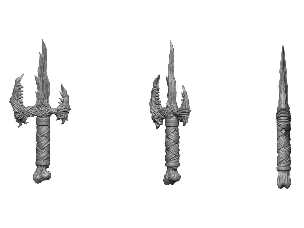 MONSTORS Weapons Pack #3 (Glow-in-the-dark) Accessory Pack Gallery Image 12