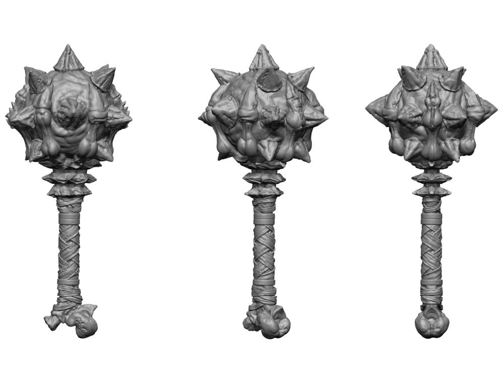 MONSTORS Weapons Pack #3 (Glow-in-the-dark) Accessory Pack Gallery Image 8