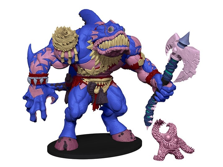 MONSTORS Fish-Head Action Figure Gallery Image 1