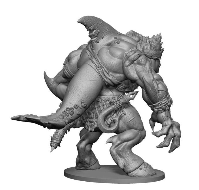 MONSTORS Fish-Head Action Figure Gallery Image 4