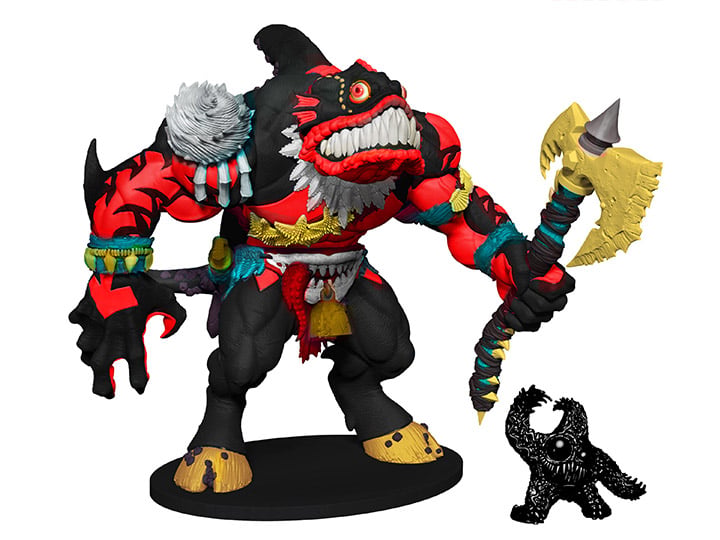 MONSTORS Fish-Head (BBTS Exclusive Ver.) Action Figure Gallery Image 1