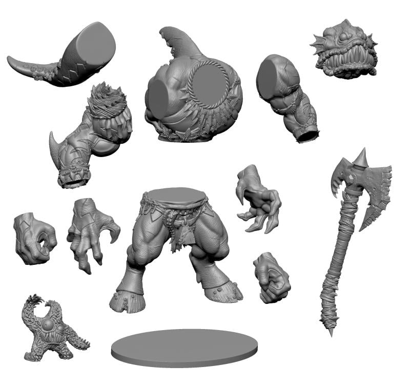 MONSTORS Fish-Head (BBTS Exclusive Ver.) Action Figure Gallery Image 11