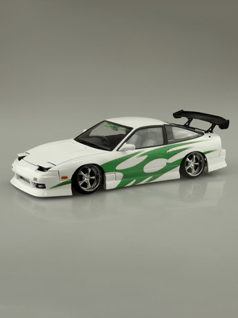 Tuned Car No.98 Nissan URAS RPS13 180SX '96 (Ver.2) 1/24 Scale Model Kit Gallery Image 2