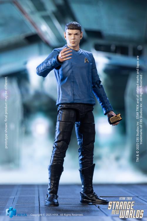 Star Trek: Strange New Worlds Exquisite Mini Series Spock 1/18 Scale PX Previews Exclusive Action Figure Gallery Image 6