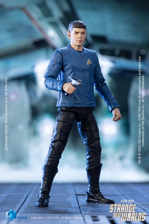 Star Trek: Strange New Worlds Exquisite Mini Series Spock 1/18 Scale PX Previews Exclusive Action Figure Gallery Image 5