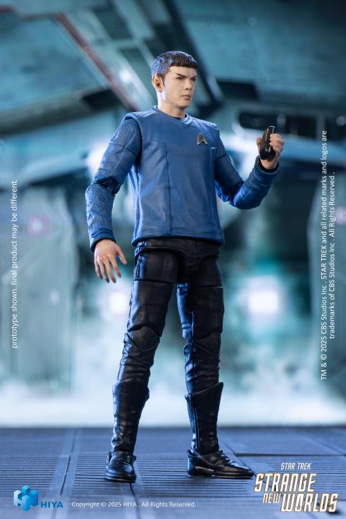 Star Trek: Strange New Worlds Exquisite Mini Series Spock 1/18 Scale PX Previews Exclusive Action Figure Gallery Image 4