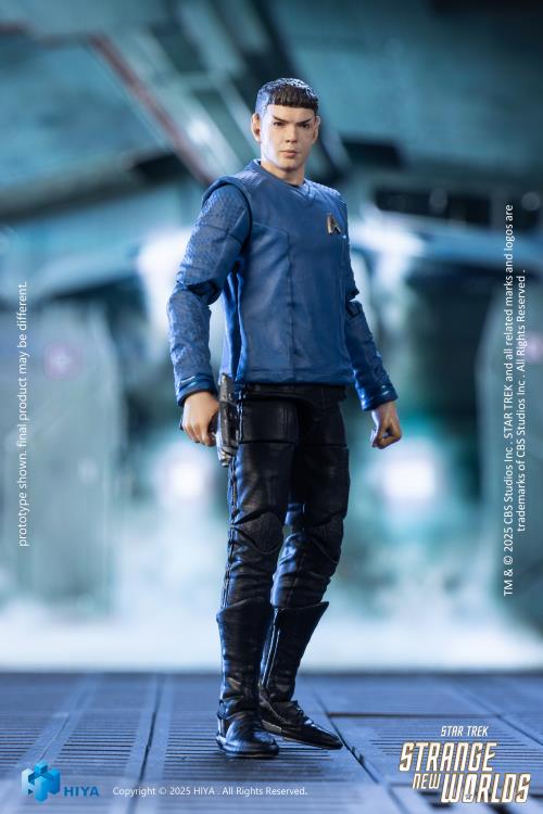 Star Trek: Strange New Worlds Exquisite Mini Series Spock 1/18 Scale PX Previews Exclusive Action Figure Gallery Image 8