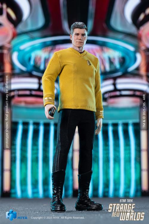 Star Trek: Strange New Worlds Exquisite Super Series Christopher Pike 1/12 Scale PX Previews Exclusive Action Figure Gallery Image 3
