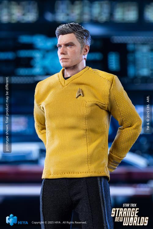 Star Trek: Strange New Worlds Exquisite Super Series Christopher Pike 1/12 Scale PX Previews Exclusive Action Figure Gallery Image 6