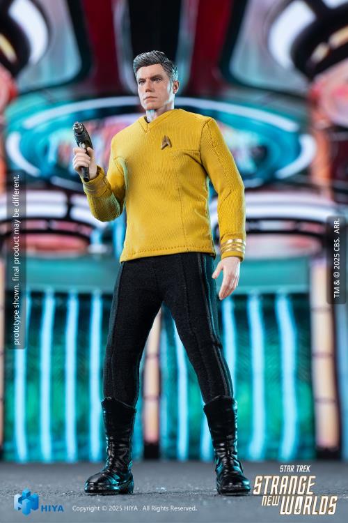 Star Trek: Strange New Worlds Exquisite Super Series Christopher Pike 1/12 Scale PX Previews Exclusive Action Figure Gallery Image 4