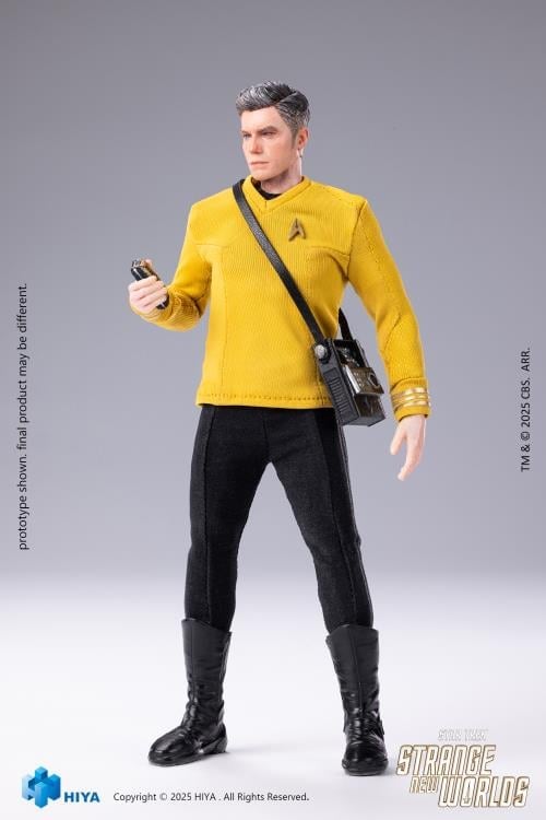 Star Trek: Strange New Worlds Exquisite Super Series Christopher Pike 1/12 Scale PX Previews Exclusive Action Figure Gallery Image 8
