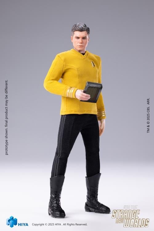 Star Trek: Strange New Worlds Exquisite Super Series Christopher Pike 1/12 Scale PX Previews Exclusive Action Figure Gallery Image 7